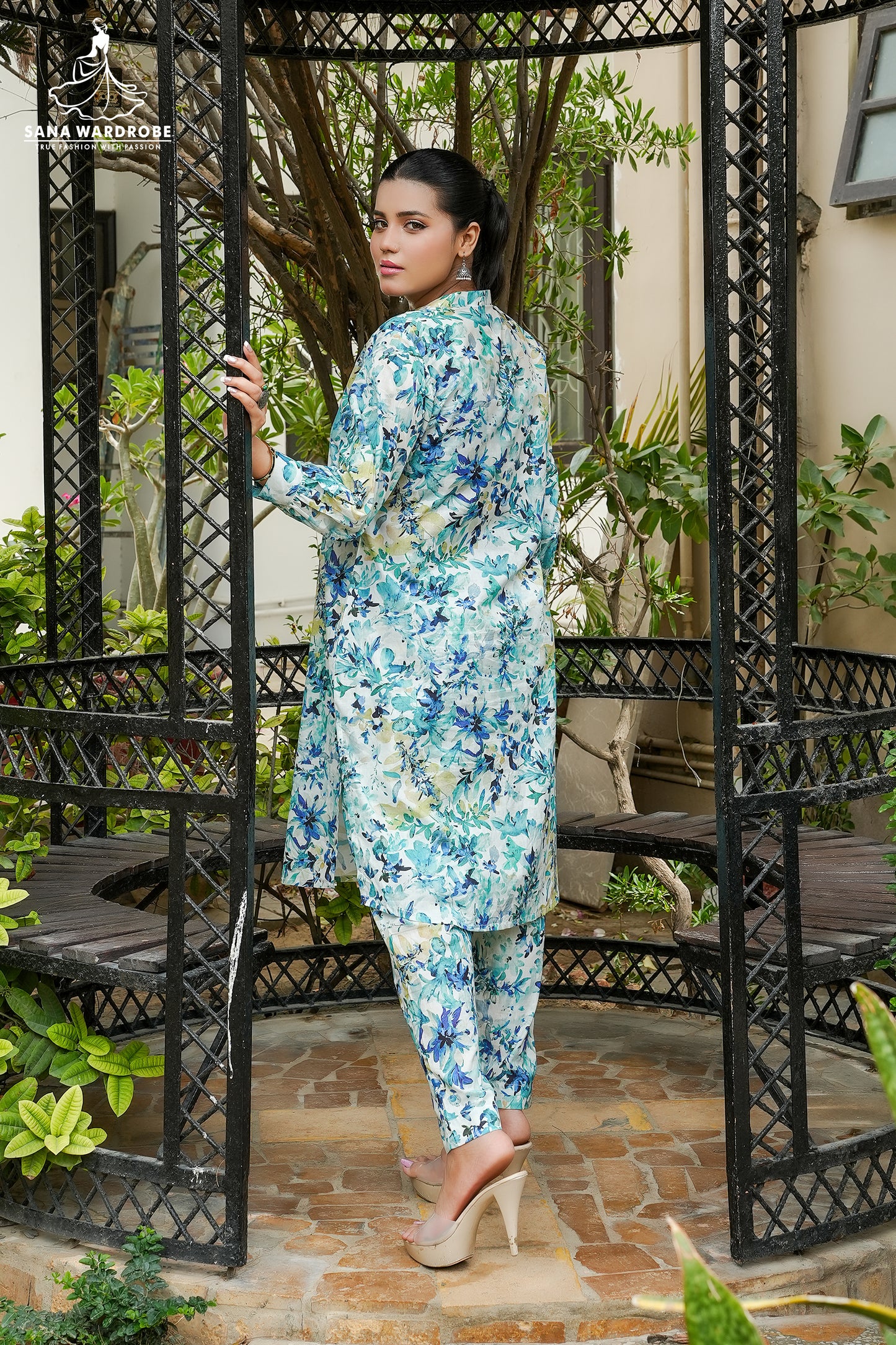 3-Piece Printed Pure Lawn Suit