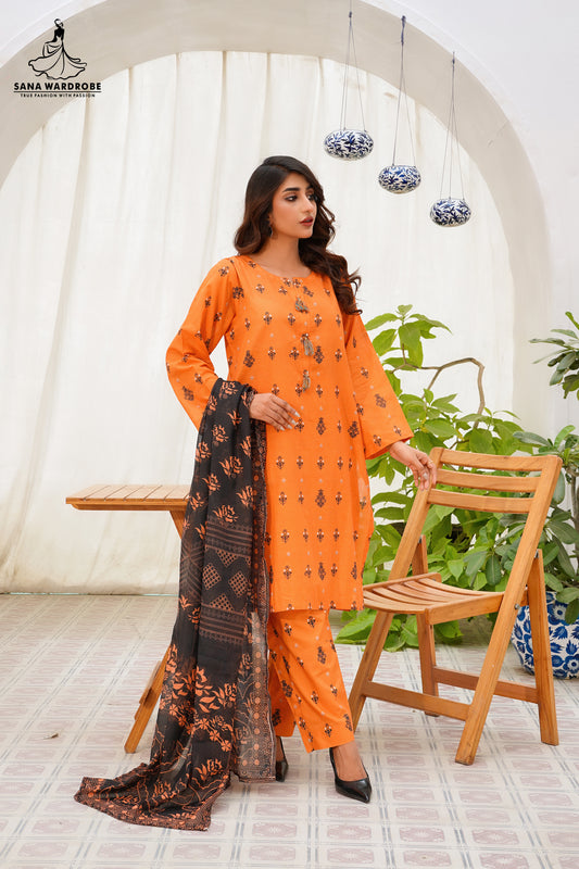 Banadora Lawn Unstitched Collection 2025