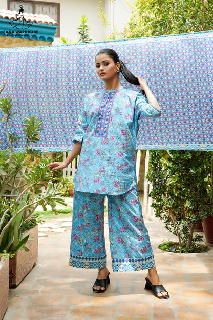 Pure Lawn 3-Piece Printed Suit