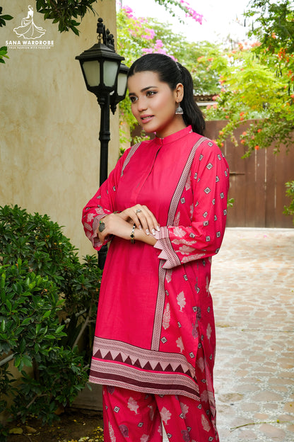 3-Piece Printed Suit