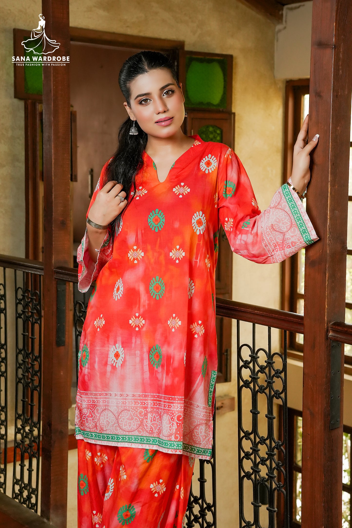 3 Piece Printed Suit Unstitched Summer Wear
