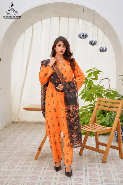 Banadora Lawn Unstitched Collection 2025