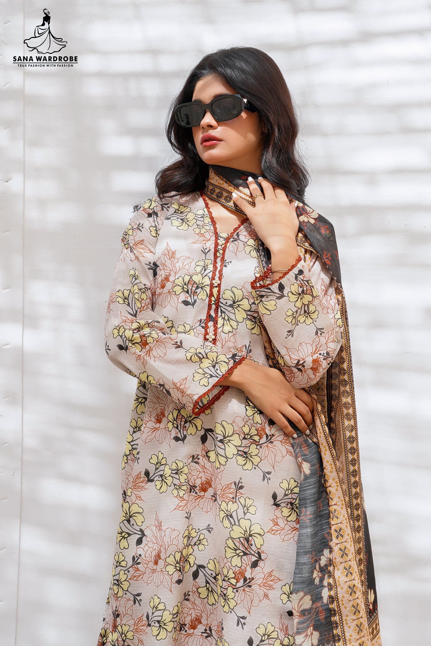 Stylish Unstitched Lawn Suits
