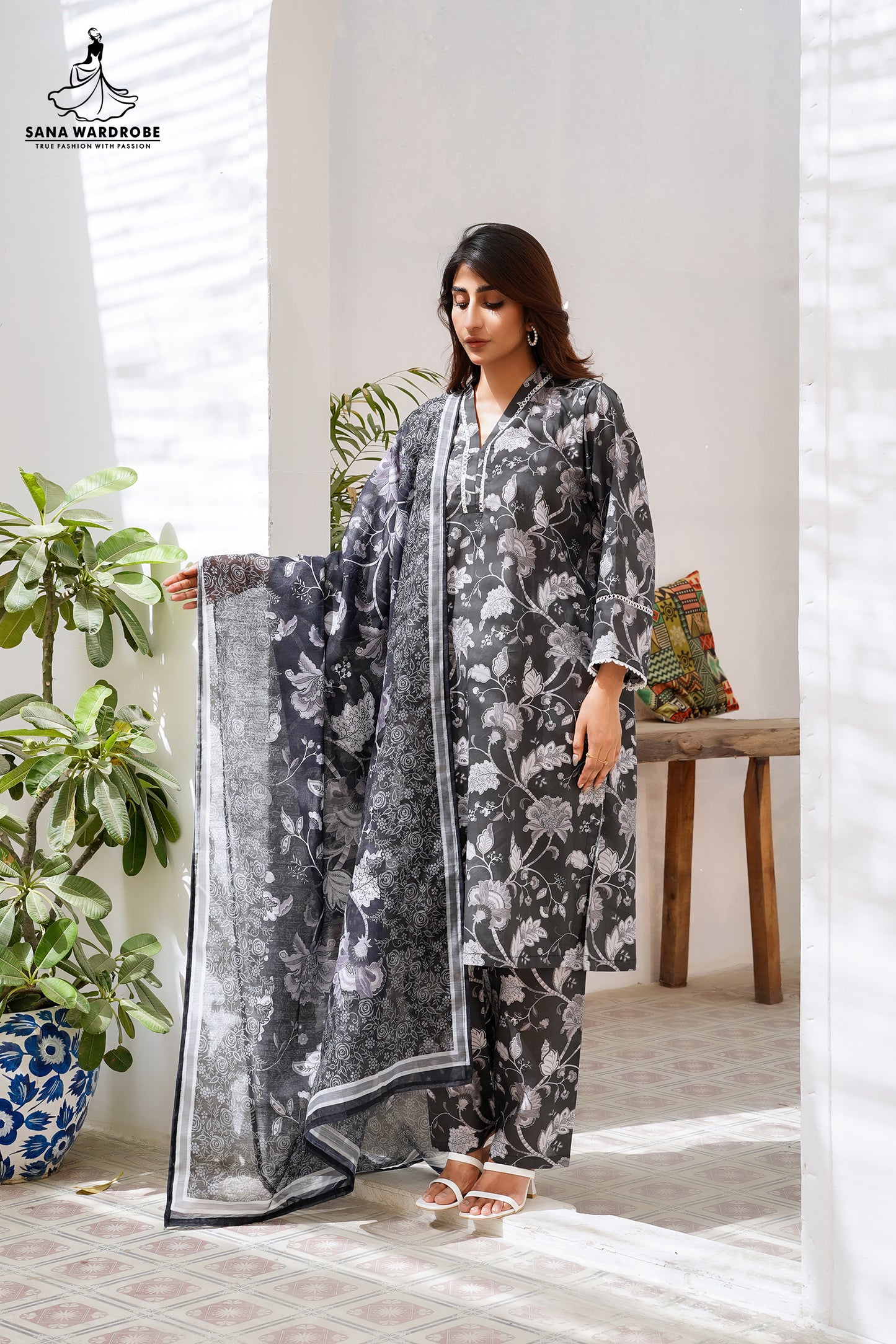 Banadora Lawn Unstitched 3PC Suits