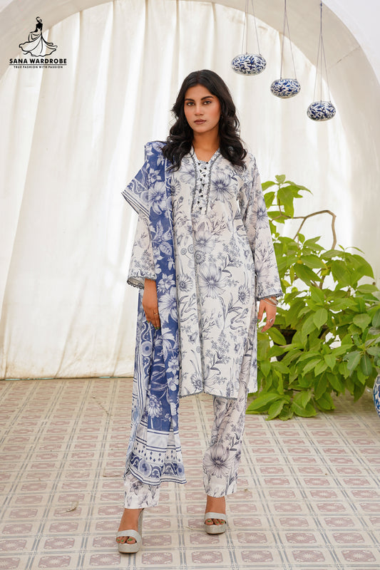 Banadora Premium Unstitched Fabric for Stylish Stitching