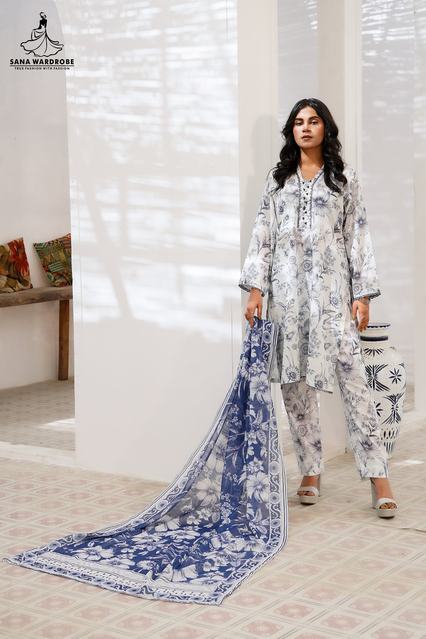 Banadora Premium Unstitched Fabric for Stylish Stitching